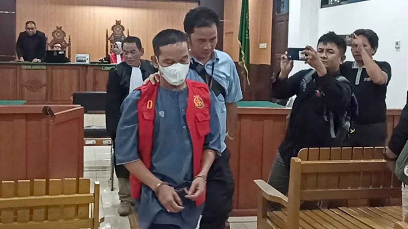 Eks Bandar Narkoba Dituntut Enam Tahun Penjara