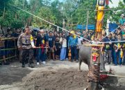 KELUARGA BESAR  HITLER, S. Pd, SD DI DESA TUWUNG MENYELENGARAKAN KEGIATAN ADAT  UPACARA RITUAL TIWAH TABUH PERTAMA, KEDUA DAN KETIGA