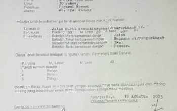 OKNUM PNS  INISIAL AD DI DUGA MEMALSU TANDA TANGAN SEORANG IBU RUMAH TANGGA BERINISIAL PDD.